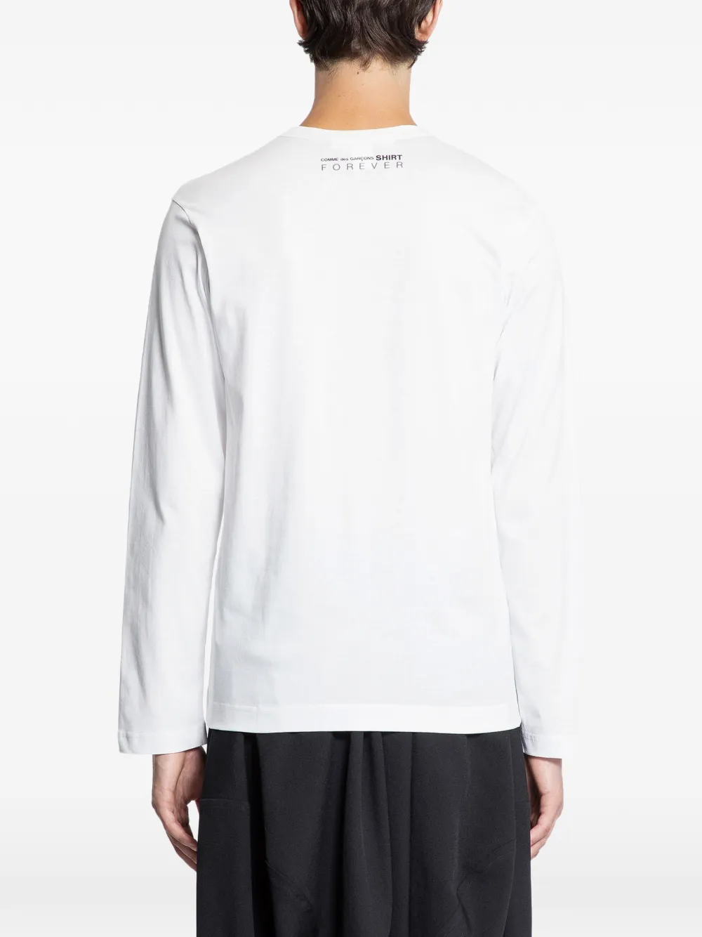Comme Des Garçons Shirt T-shirt met lange mouwen Wit