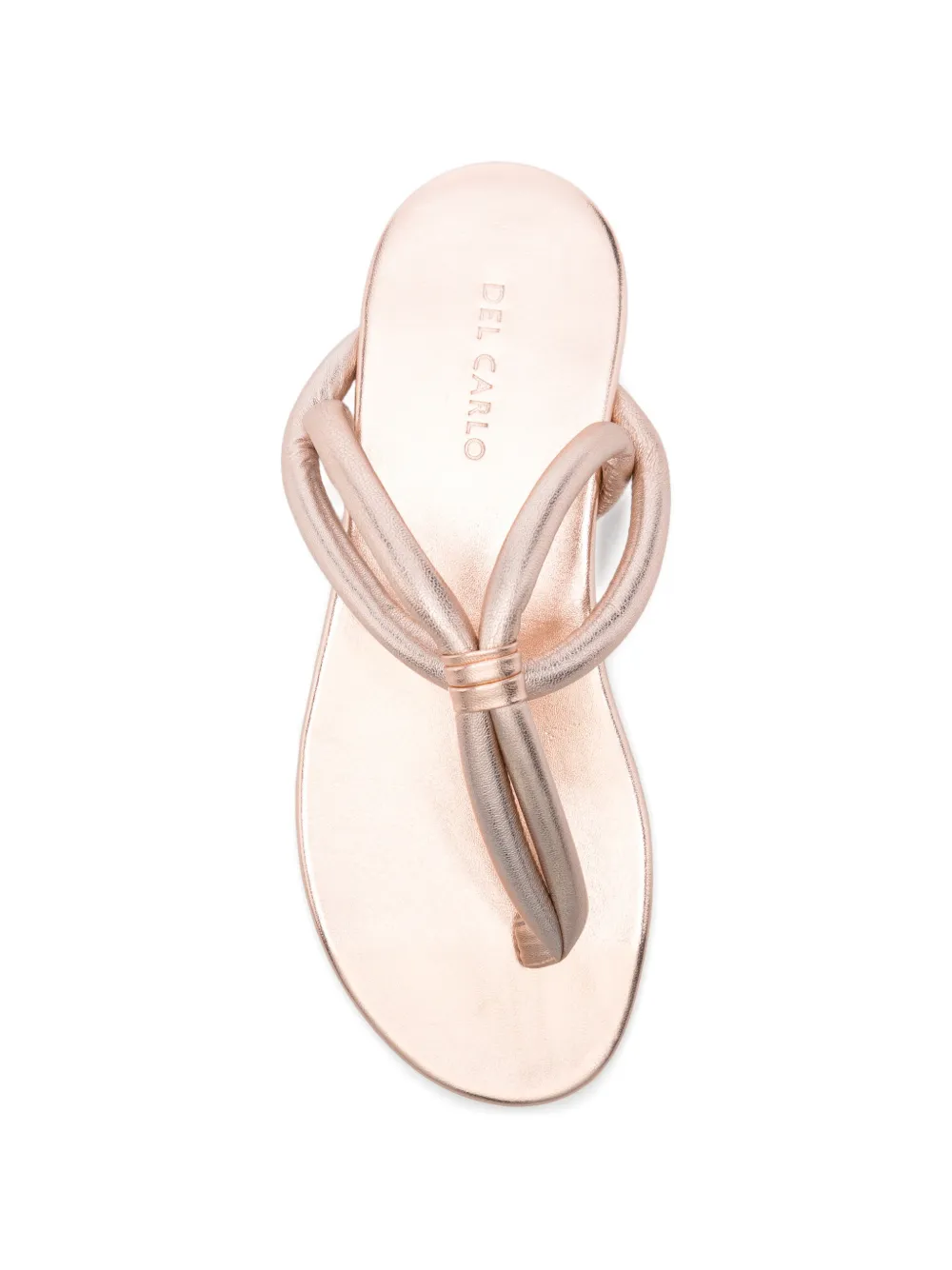 Del Carlo Sandalen met geknoopt detail Roze