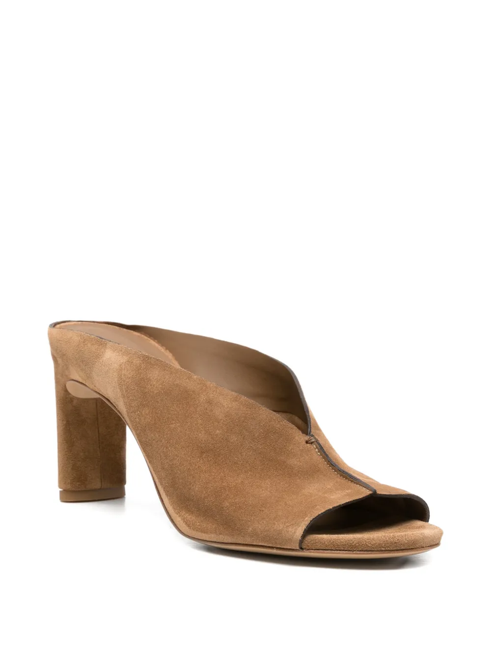 Del Carlo Sandalen met ronde neus Bruin