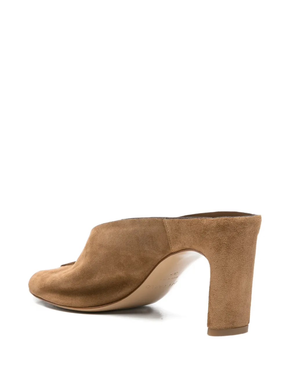 Del Carlo Sandalen met ronde neus Bruin