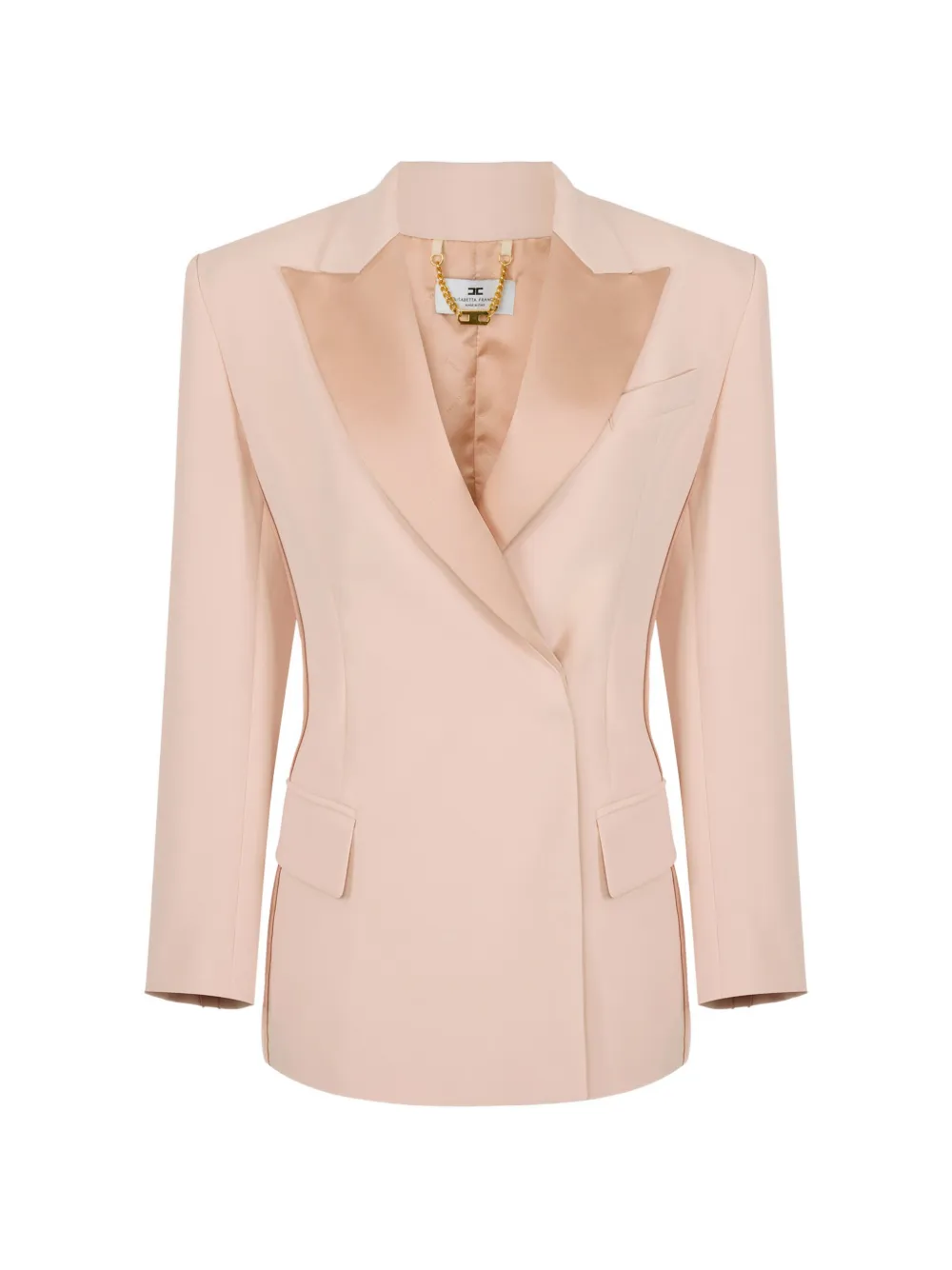Elisabetta Franchi lapel pocket jacket - Rosa