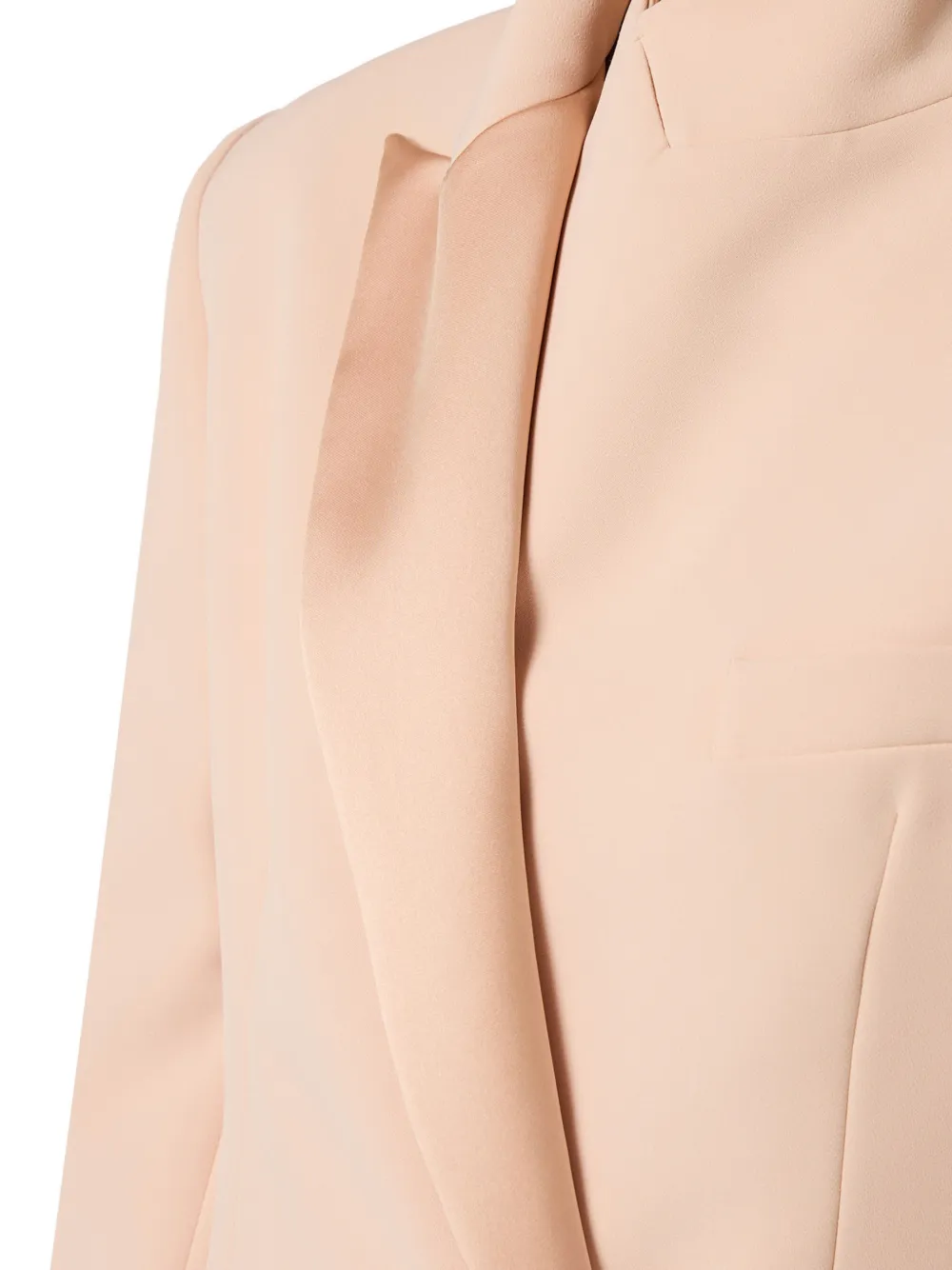 Elisabetta Franchi Jack met revers zak Roze