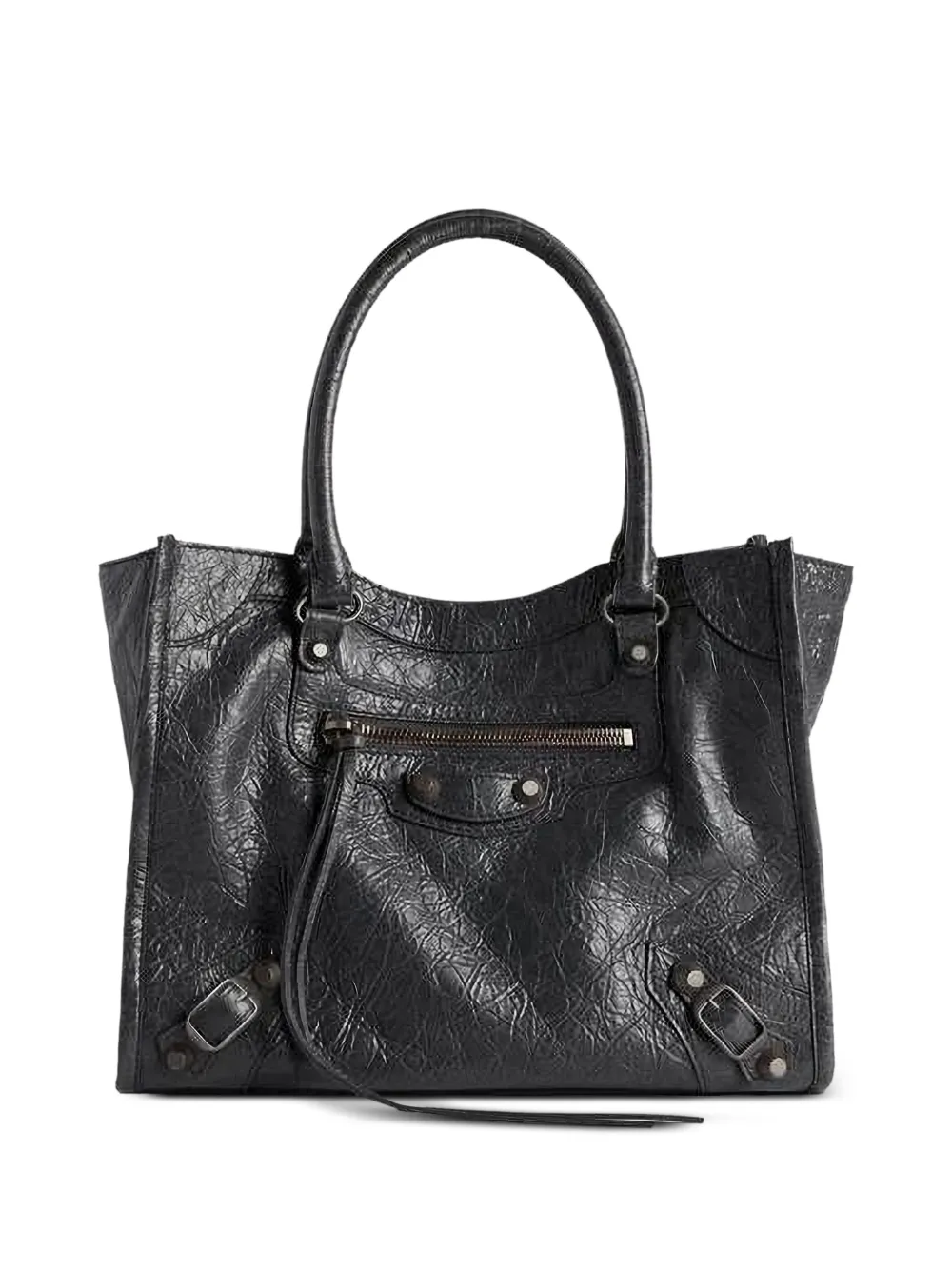 Balenciaga mini Le City leather tote bag - Nero