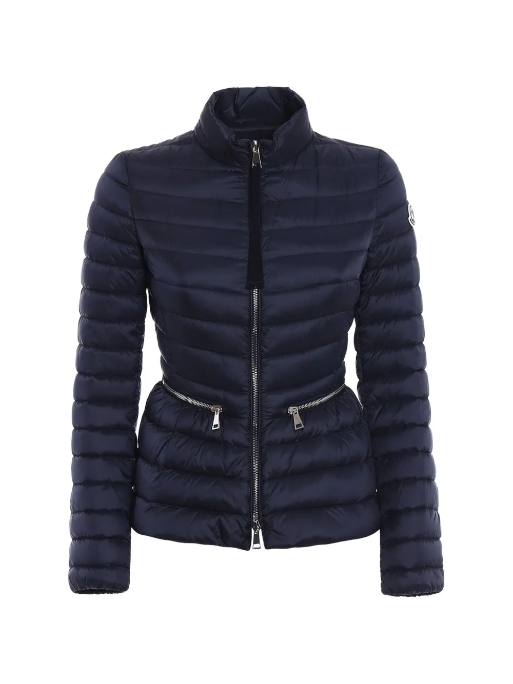 Moncler Agate zipped padded jacket - Blu