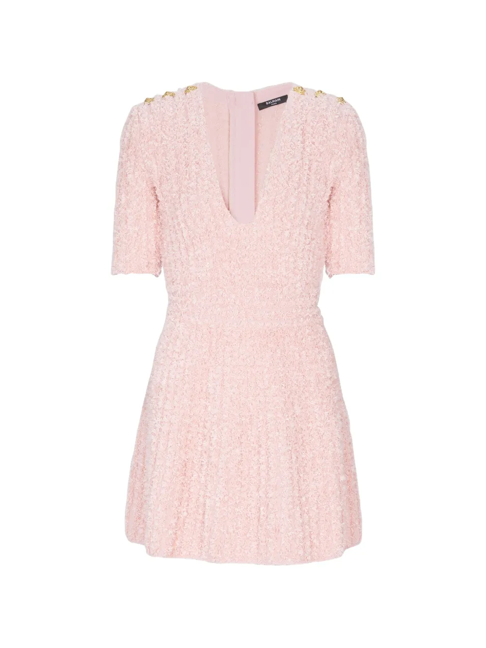 Balmain Minikleid in Pink - Rosa