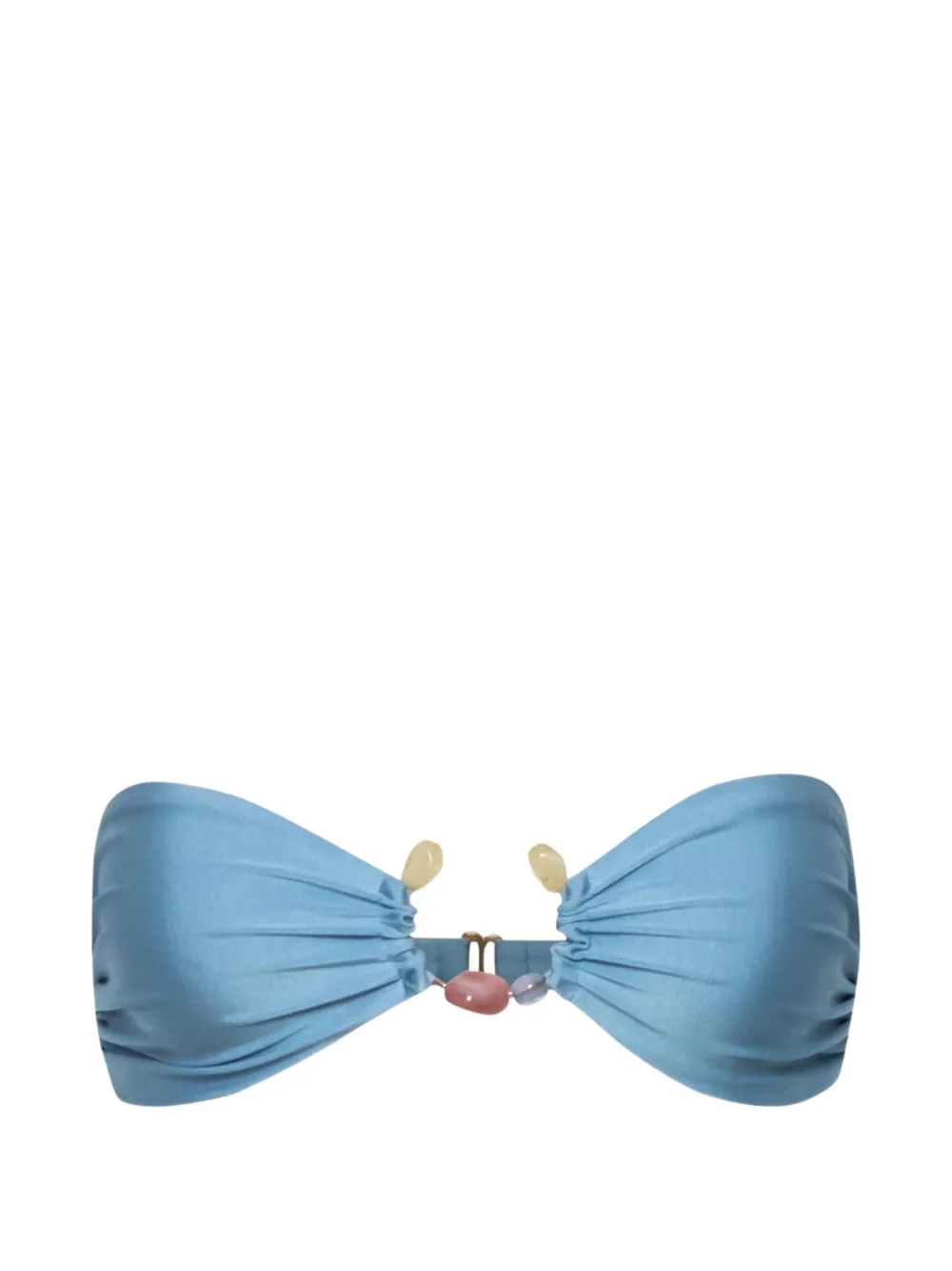 Baobab Nala ring-detail bikini top - Blu