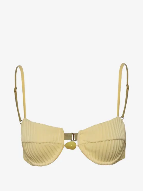 Baobab Roma textured bikini top