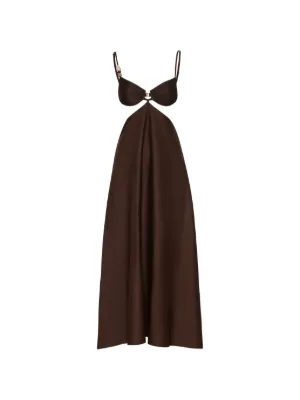 baobab brown dress Petal and Pup Women's Tucker Midi Dress main image 0