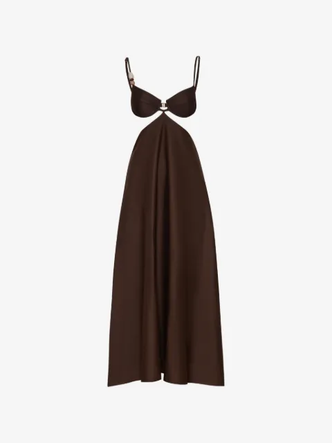 Baobab Kalina balconette-neckline maxi dress