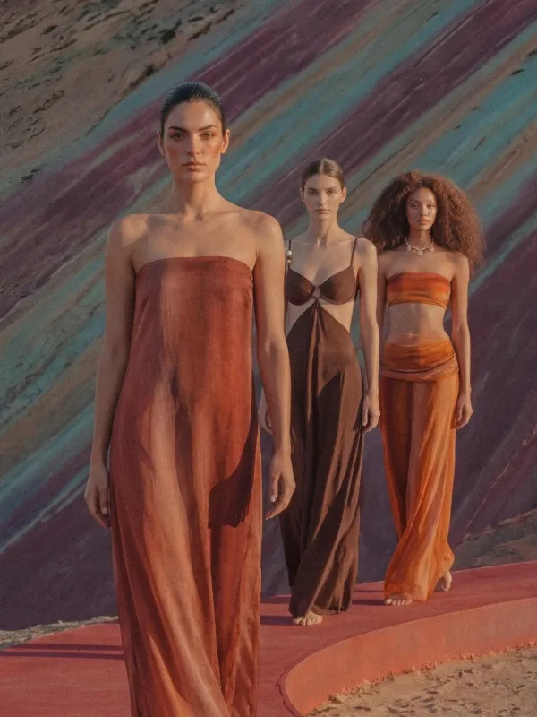 Baobab Kalina balconette-neckline Maxi Dress | Brown | FARFETCH IE Baobab Kalina balconette-neckline Maxi Dress | Brown | FARFETCH IE