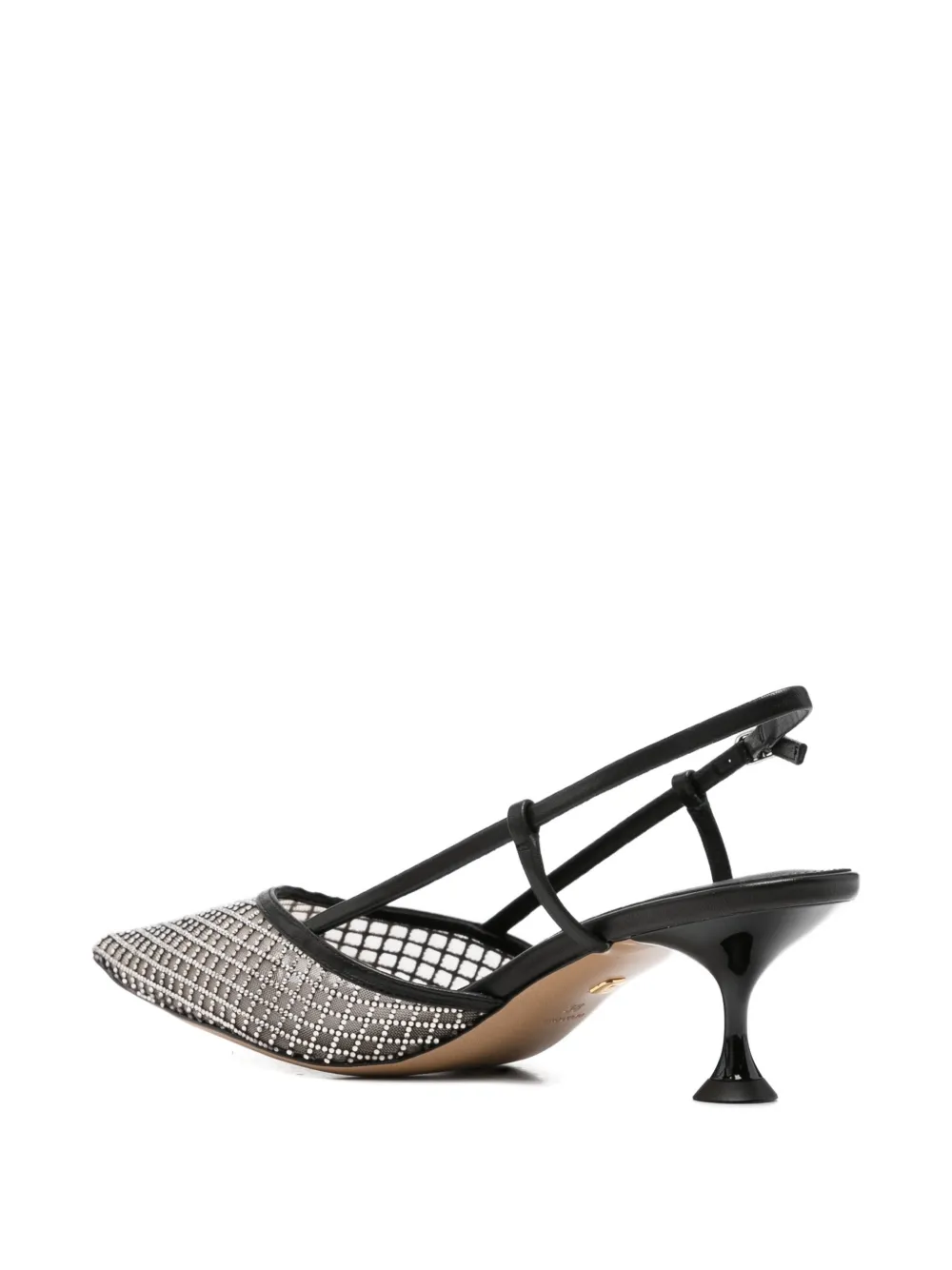 Lola Cruz Ruby slingback pumps Zwart