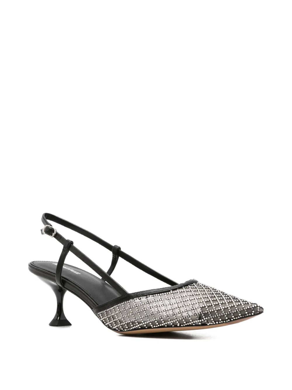 Lola Cruz Ruby slingback pumps Zwart