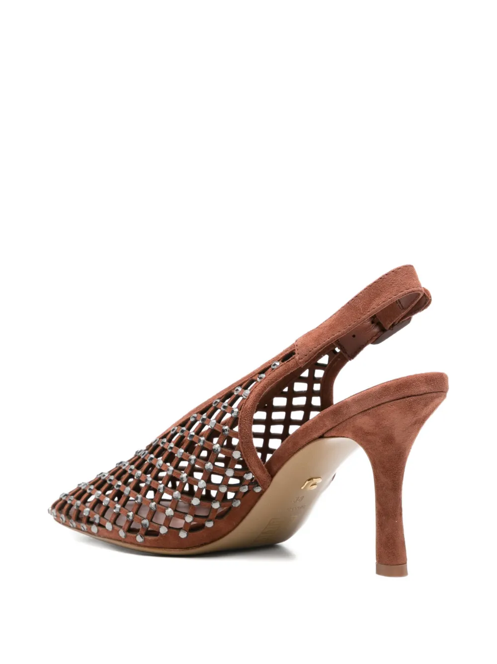 Lola Cruz Bruna studded sandals Bruin