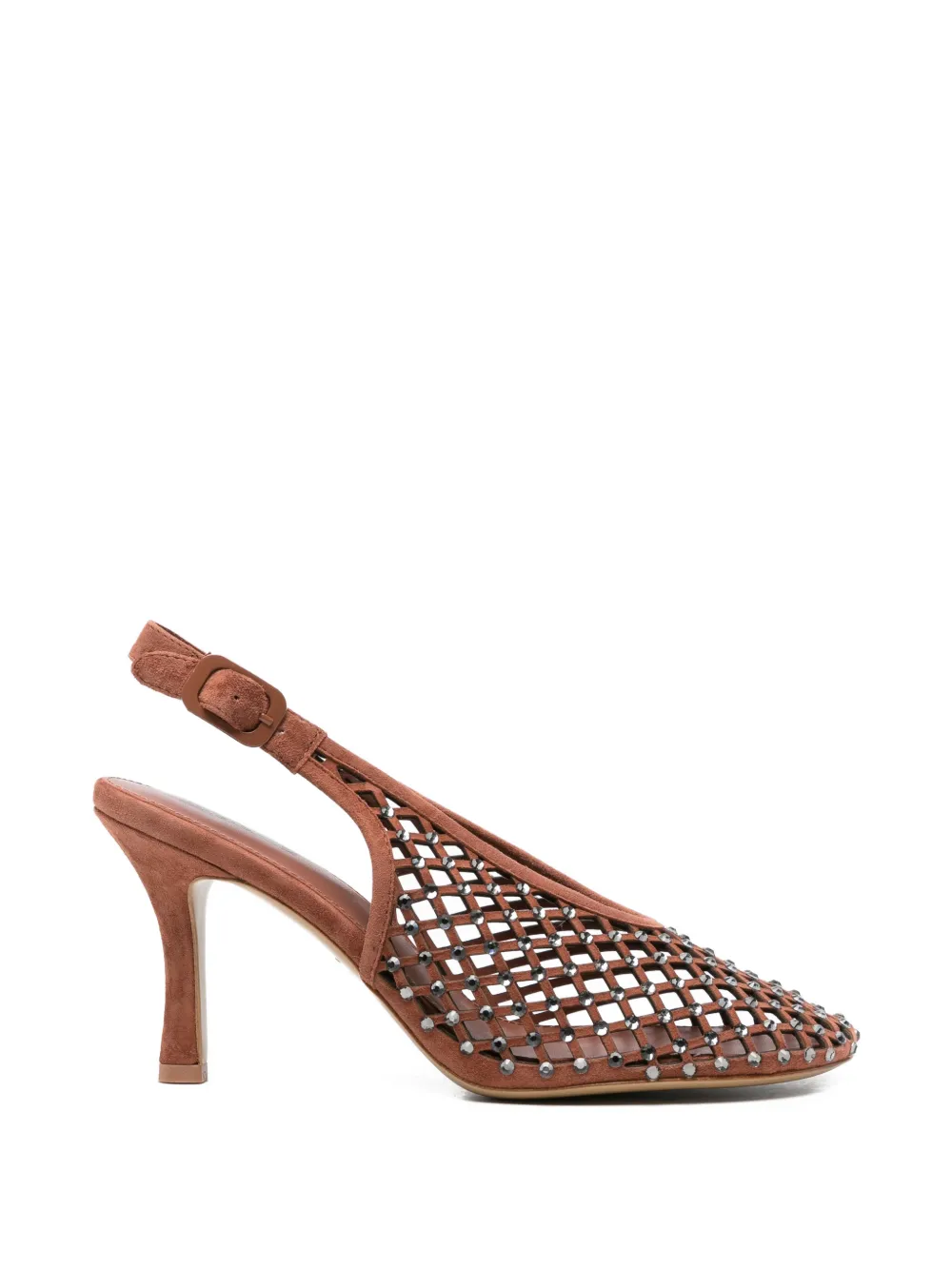 Lola Cruz Bruna studded sandals Bruin