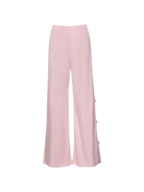 Baobab Wayra resin-stones embellished-slit trousers