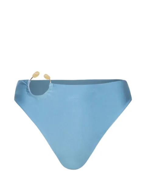 Baobab Nala ring-embellished high-rise bikini bottom