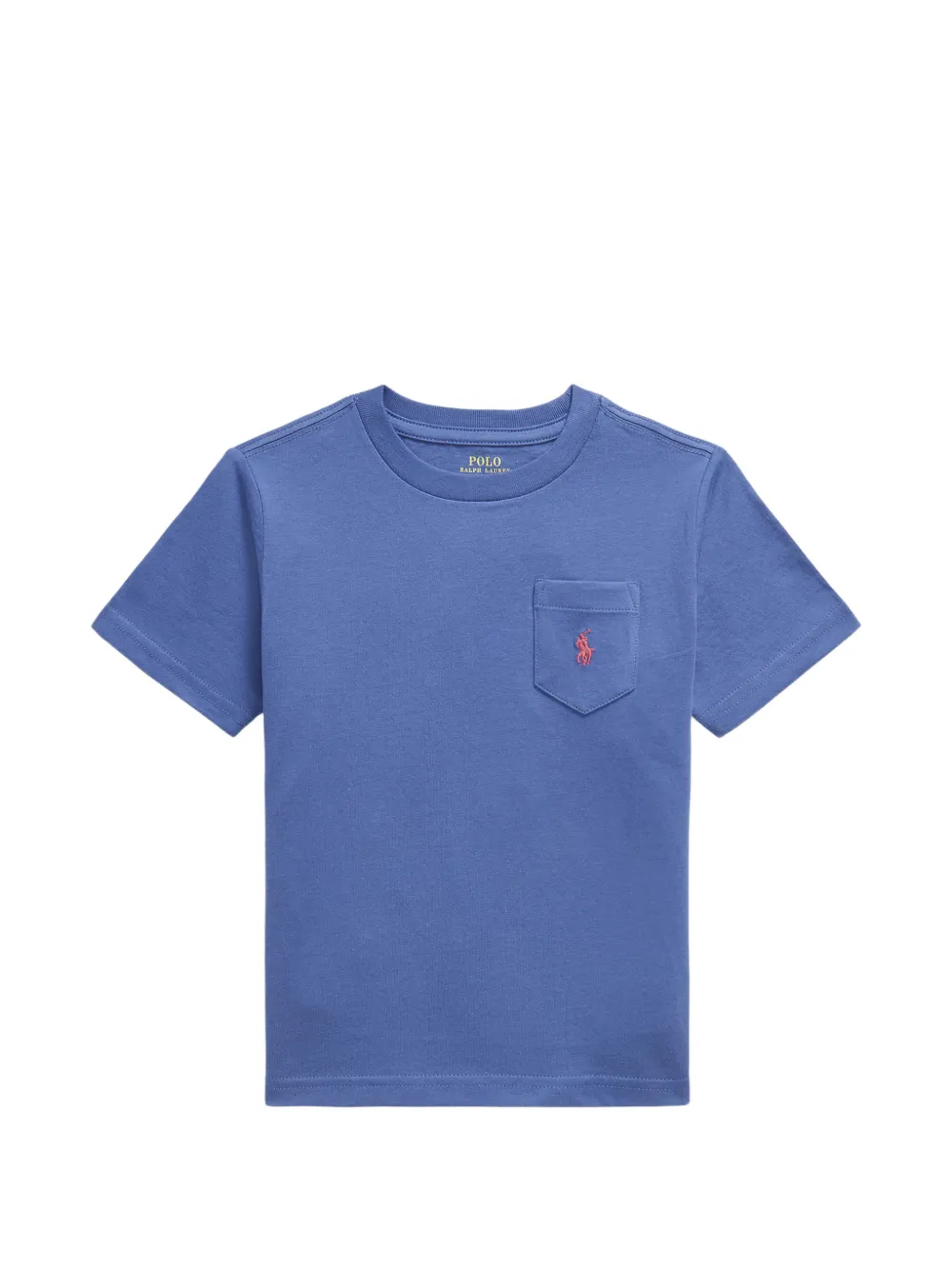 POLO RALPH LAUREN KIDS Polo Pony-embroidered T-shirt - Blu