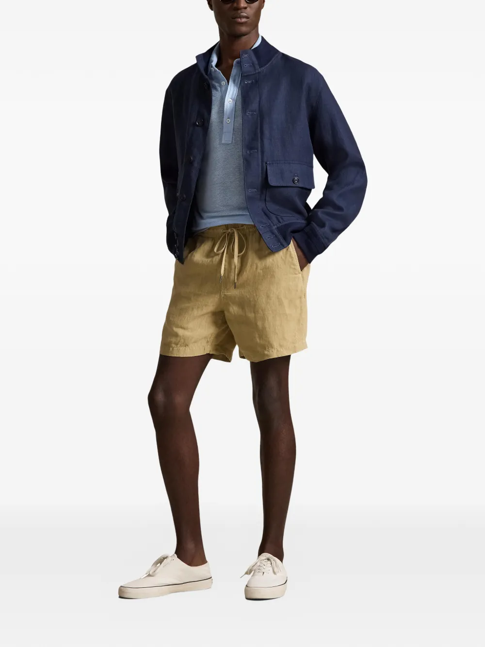 Polo Ralph Lauren Shorts met trekkoord Beige