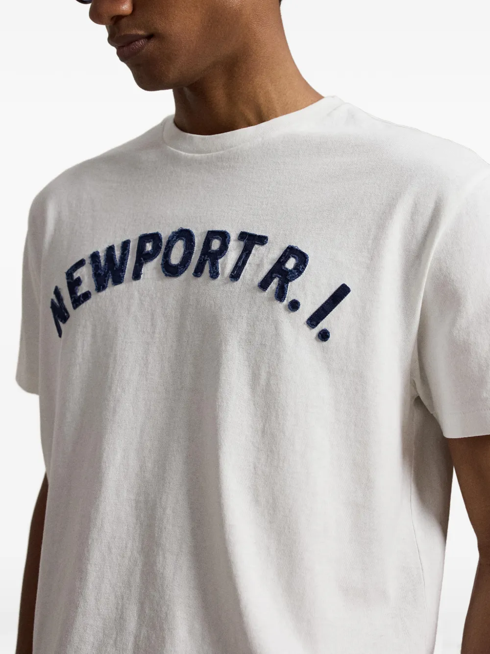 Polo Ralph Lauren T-shirt met grafische applicatie Wit