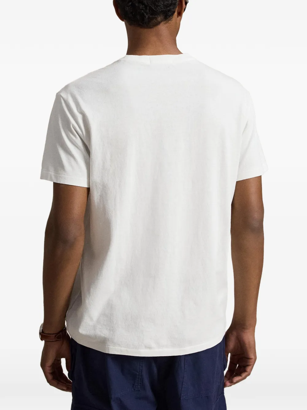 Polo Ralph Lauren T-shirt met grafische applicatie Wit