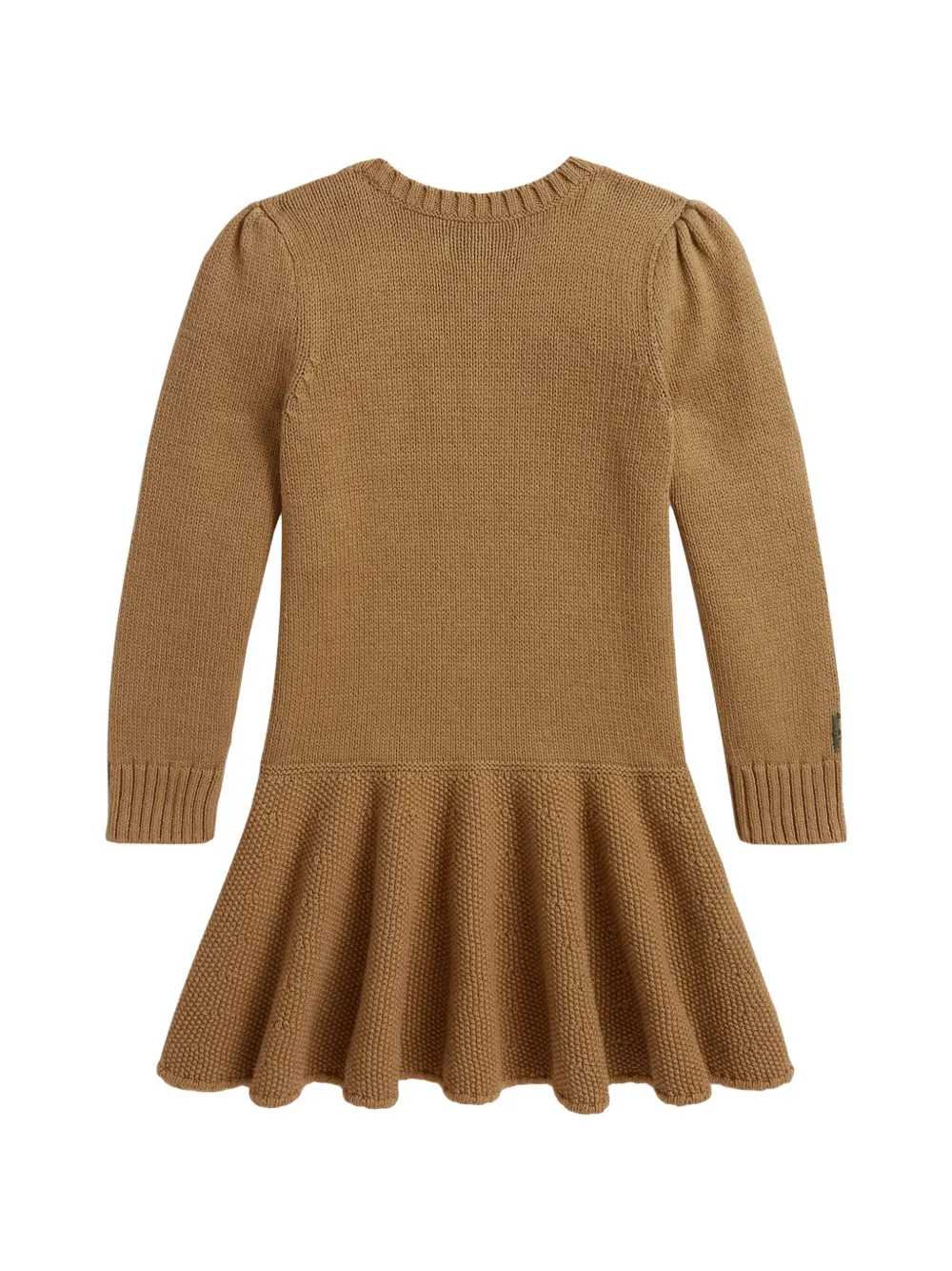 POLO RALPH LAUREN KIDS Jurk met ronde hals Beige