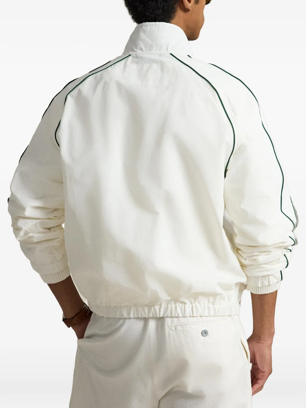 Polo Ralph Lauren Jack met wapenschildprint en afwerking Wit