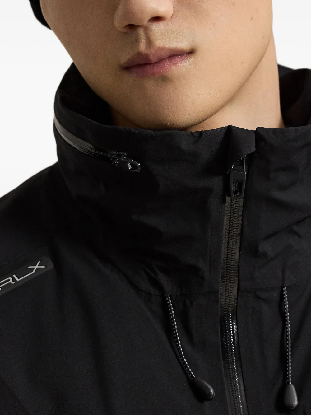 RLX Ralph Lauren Jack met capuchon en rits Zwart
