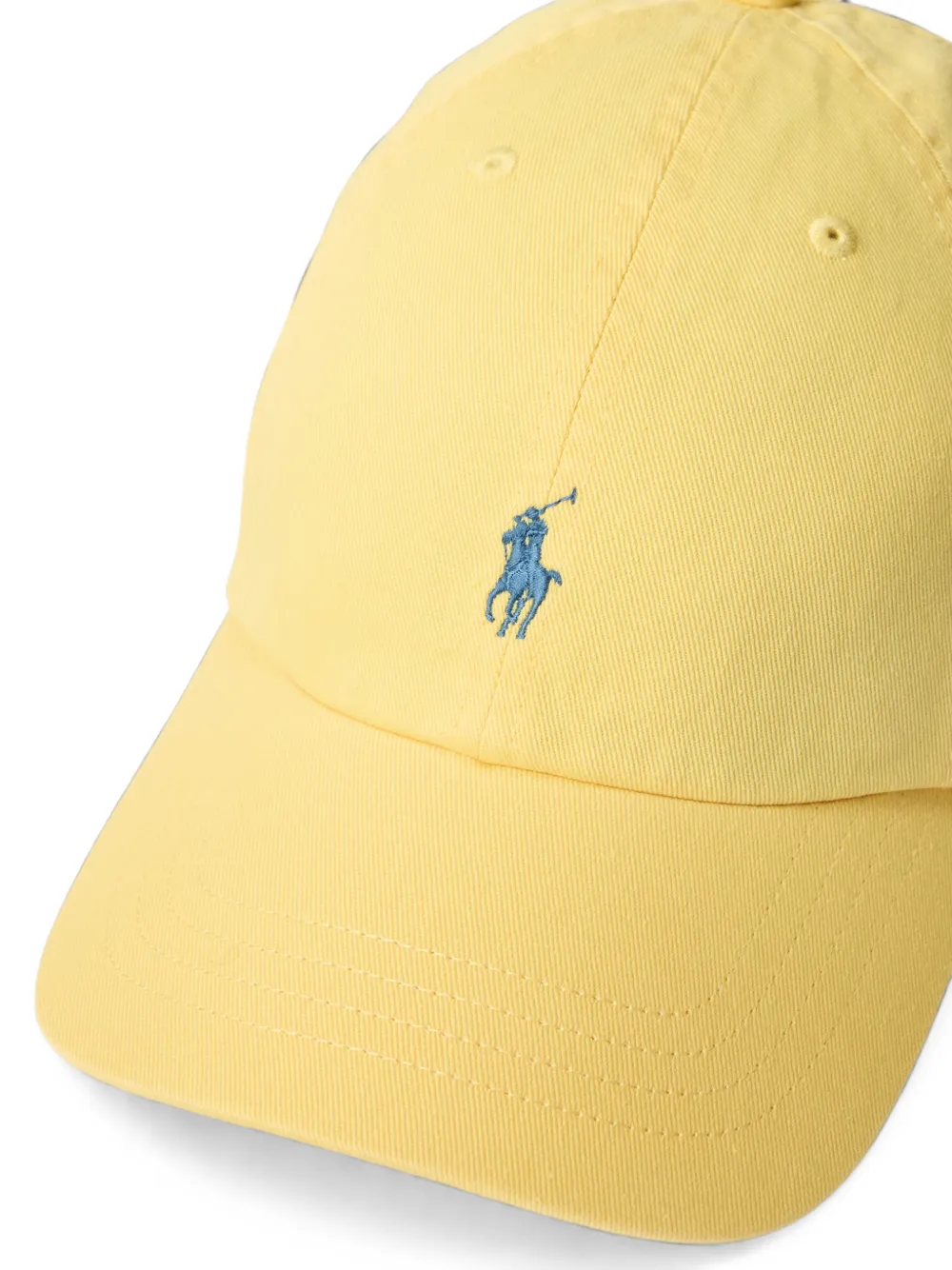 POLO RALPH LAUREN KIDS Katoenen twill honkbalpet Geel
