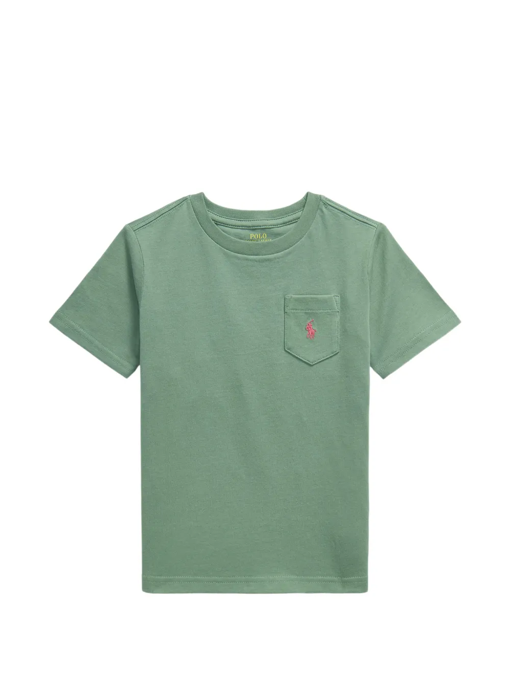 POLO RALPH LAUREN KIDS Polo Pony-embroidered T-shirt - Verde