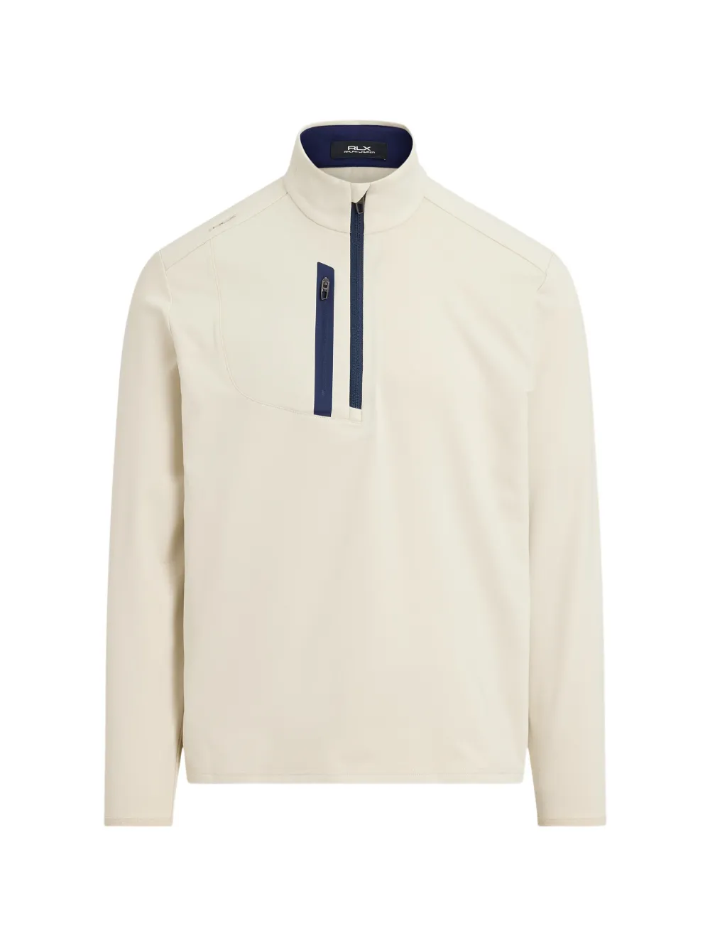RLX Ralph Lauren quarter-zip jersey sweatshirt - Toni neutri