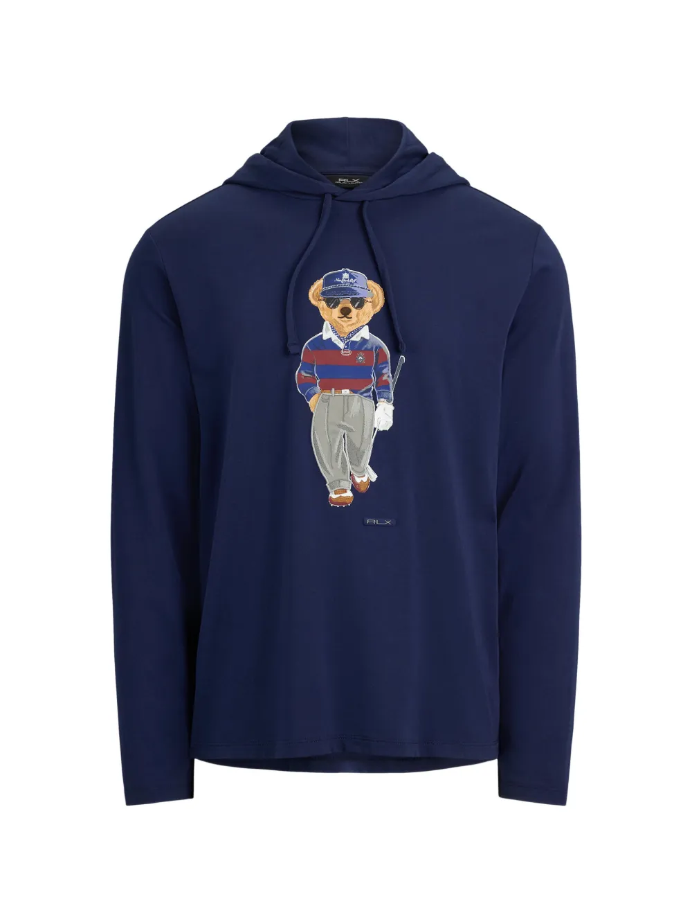 RLX Ralph Lauren Felpa Polo Bear con cappuccio - Blu