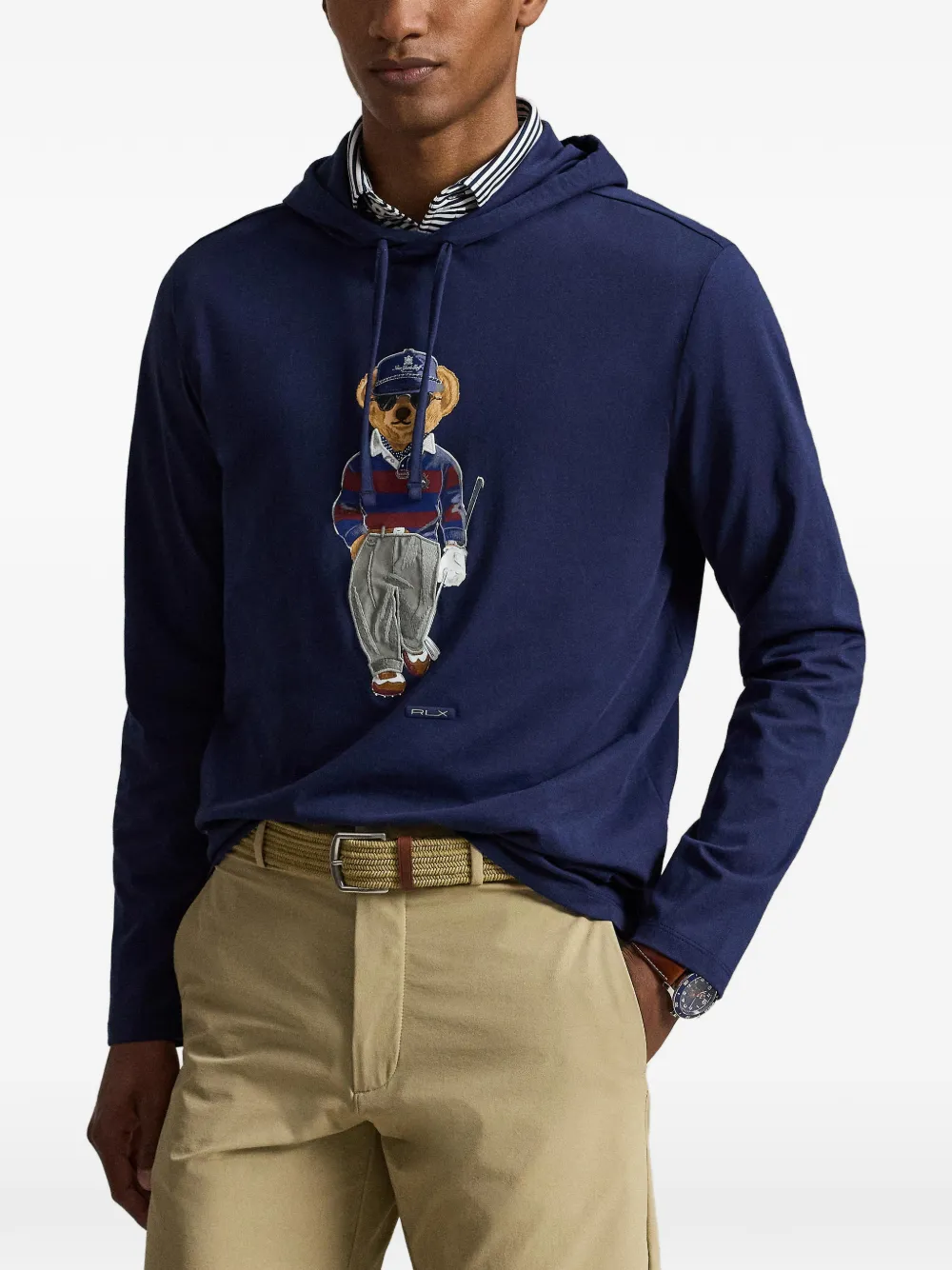 RLX Ralph Lauren Hoodie met print Blauw