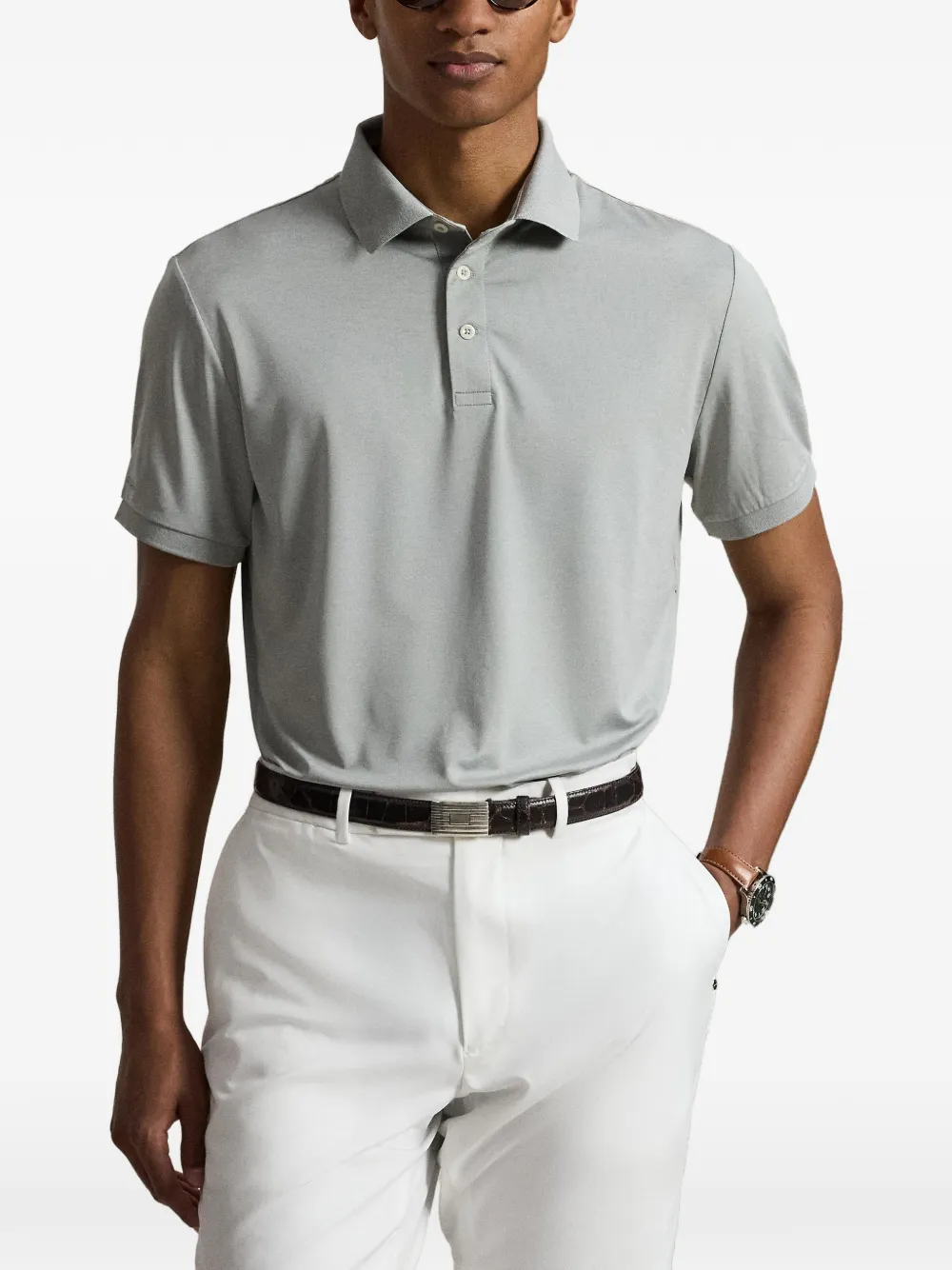 RLX Ralph Lauren Poloshirt met korte mouwen Grijs