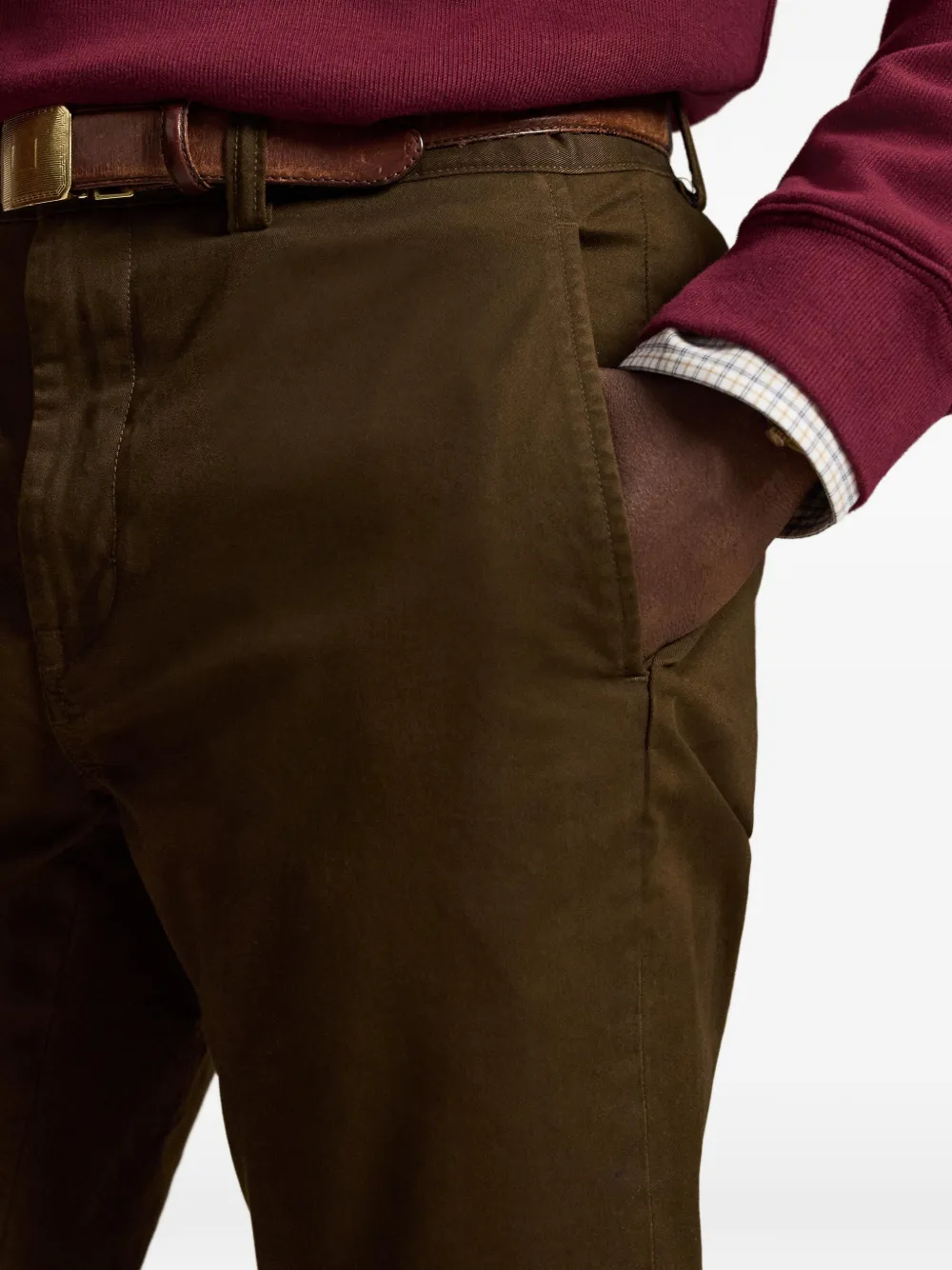 Polo Ralph Lauren Straight broek Bruin