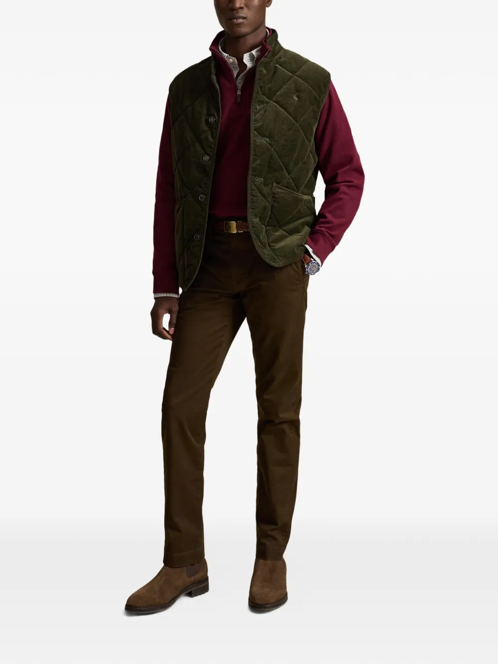 Polo Ralph Lauren Straight broek Bruin