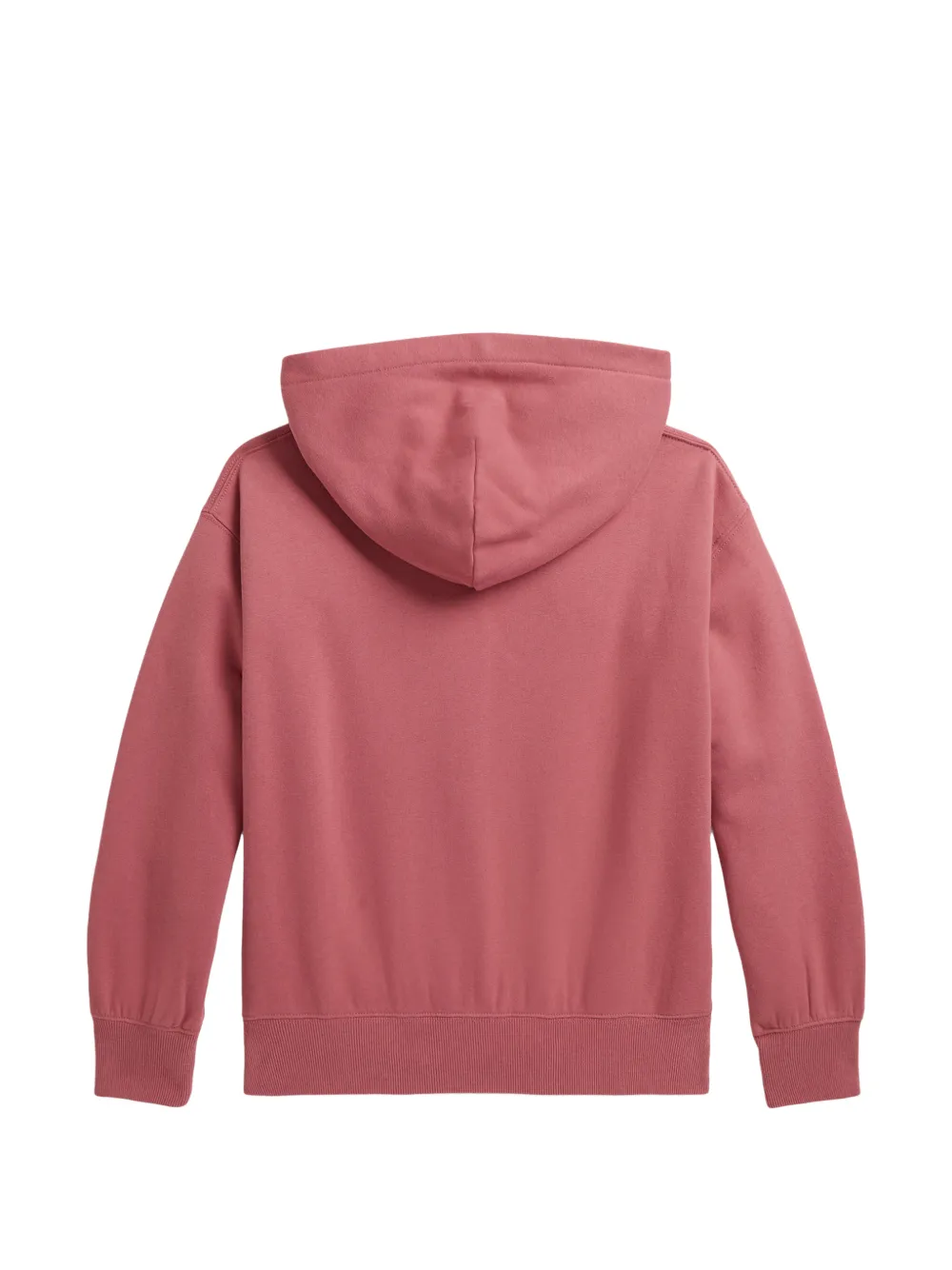 POLO RALPH LAUREN KIDS Hoodie met geborduurd logo en rits Roze