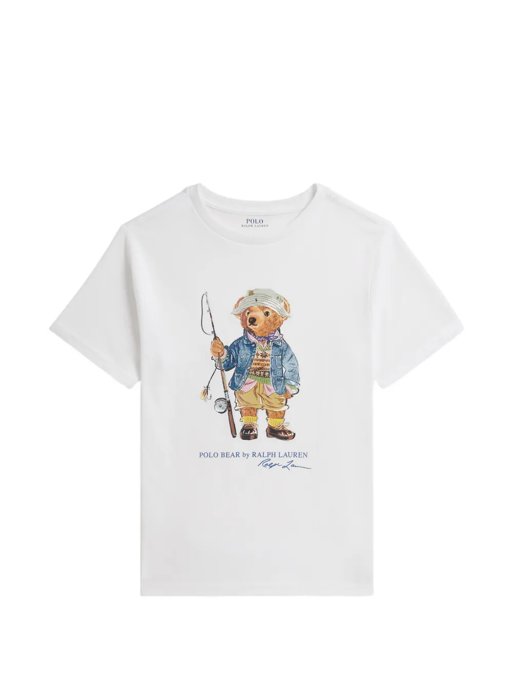 POLO RALPH LAUREN KIDS T-shirt Polo Bear - Bianco