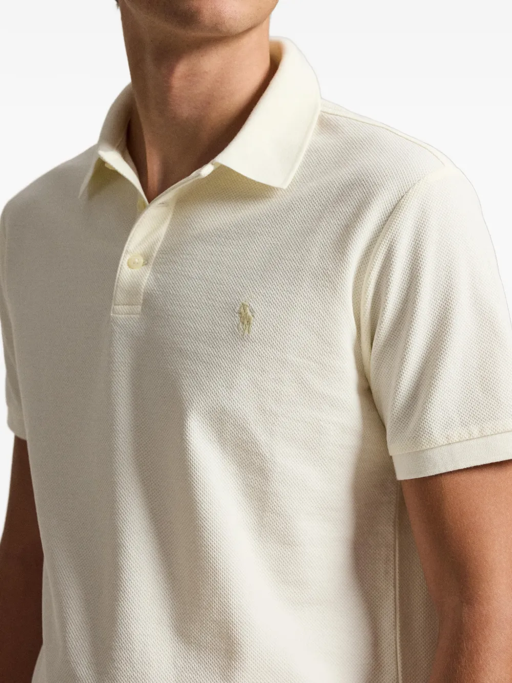 Polo Ralph Lauren Mesh poloshirt Beige