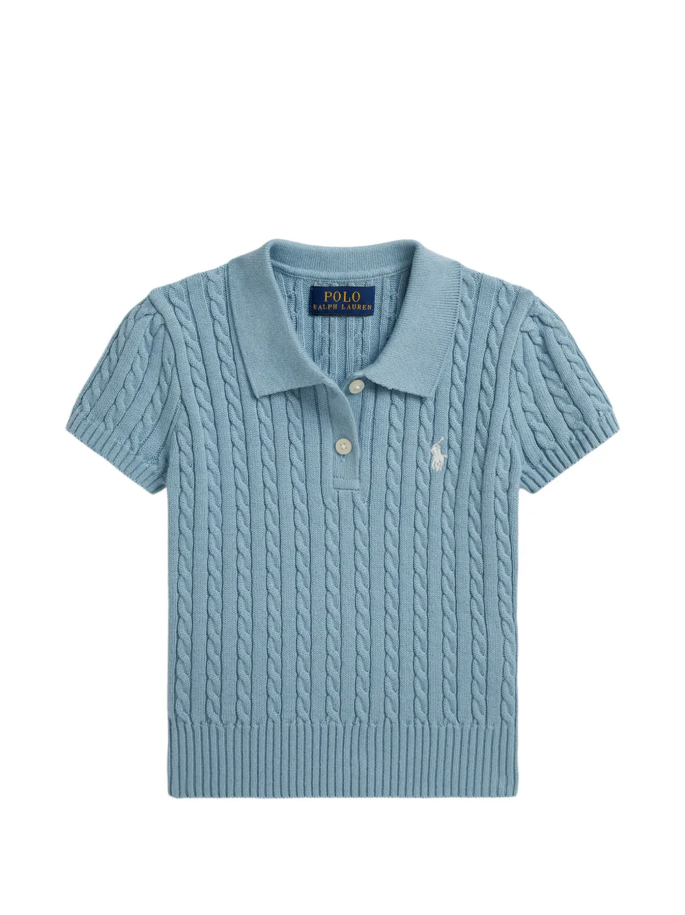 POLO RALPH LAUREN KIDS Polo in maglia - Blu