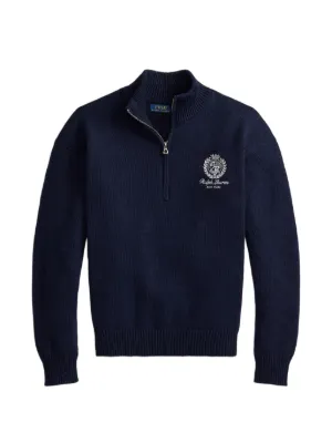 Polo by Ralph Lauren ネイビー ジップアップセーター M Polo Ralph Lauren zip-up Wool Jumper | Blue | FARFETCH