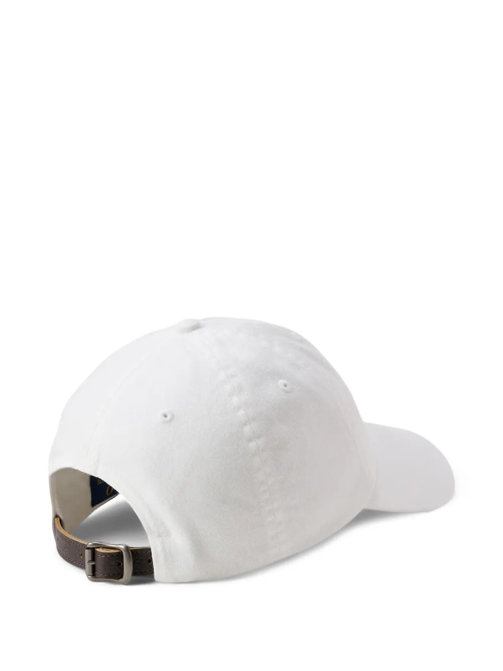 Polo Ralph Lauren Katoenen pet met geborduurd logo Wit