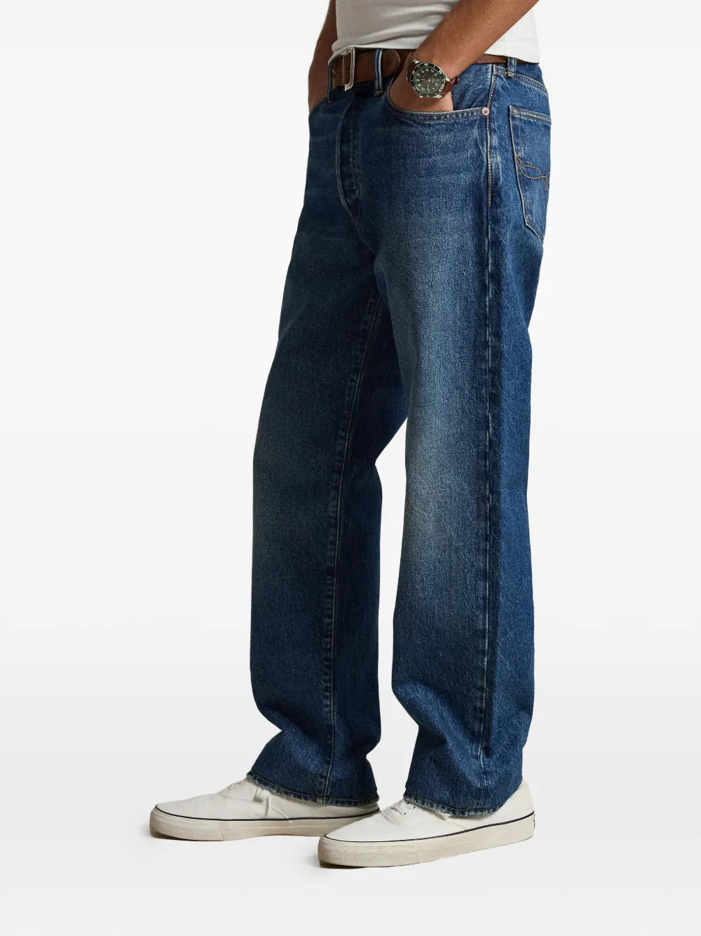 Polo Ralph Lauren Heritage straight jeans Blauw