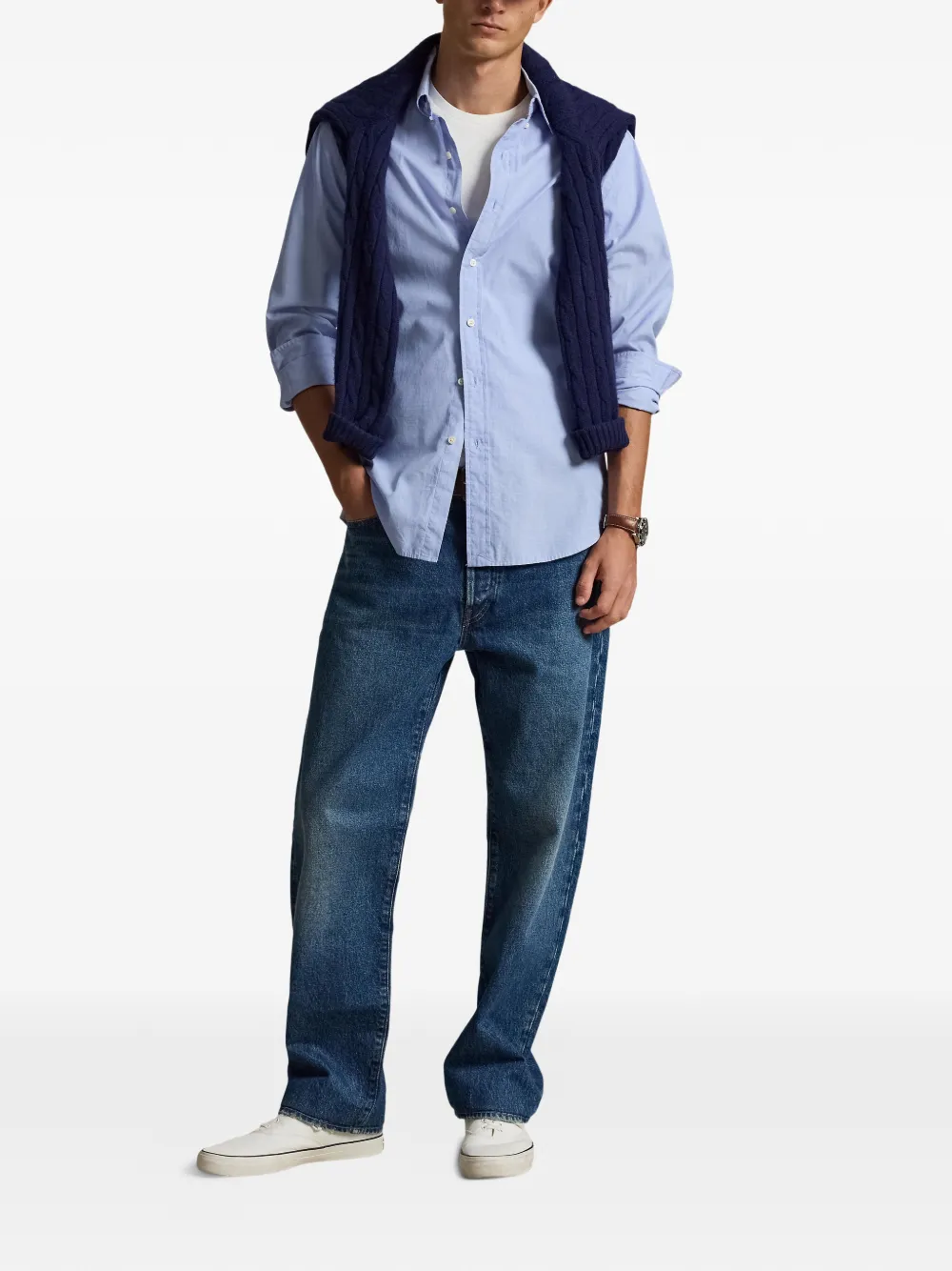 Polo Ralph Lauren Heritage straight jeans Blauw