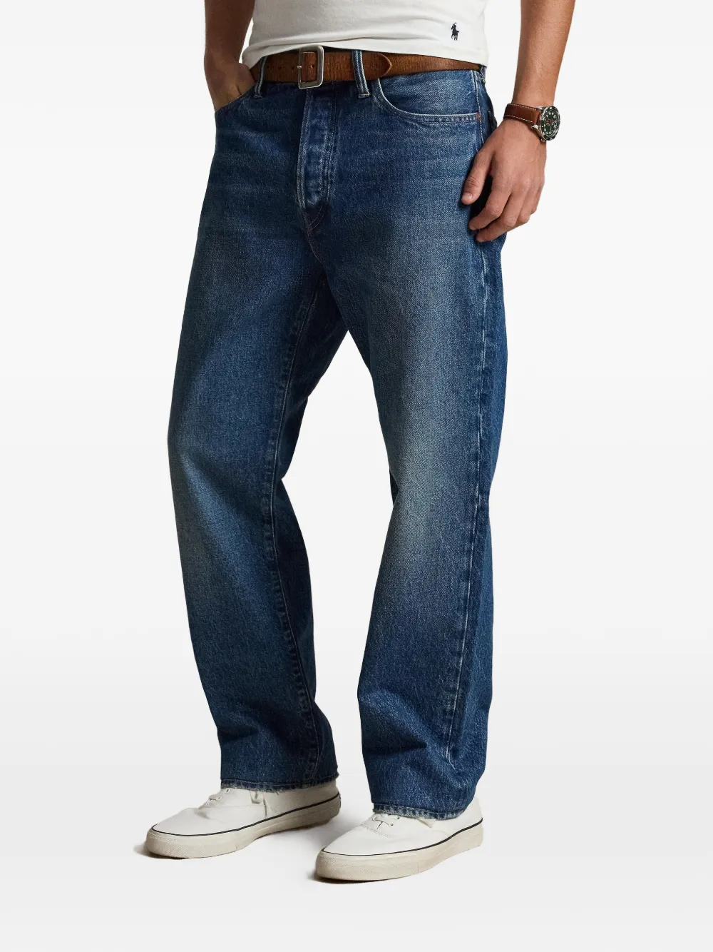 Polo Ralph Lauren Heritage straight jeans Blauw
