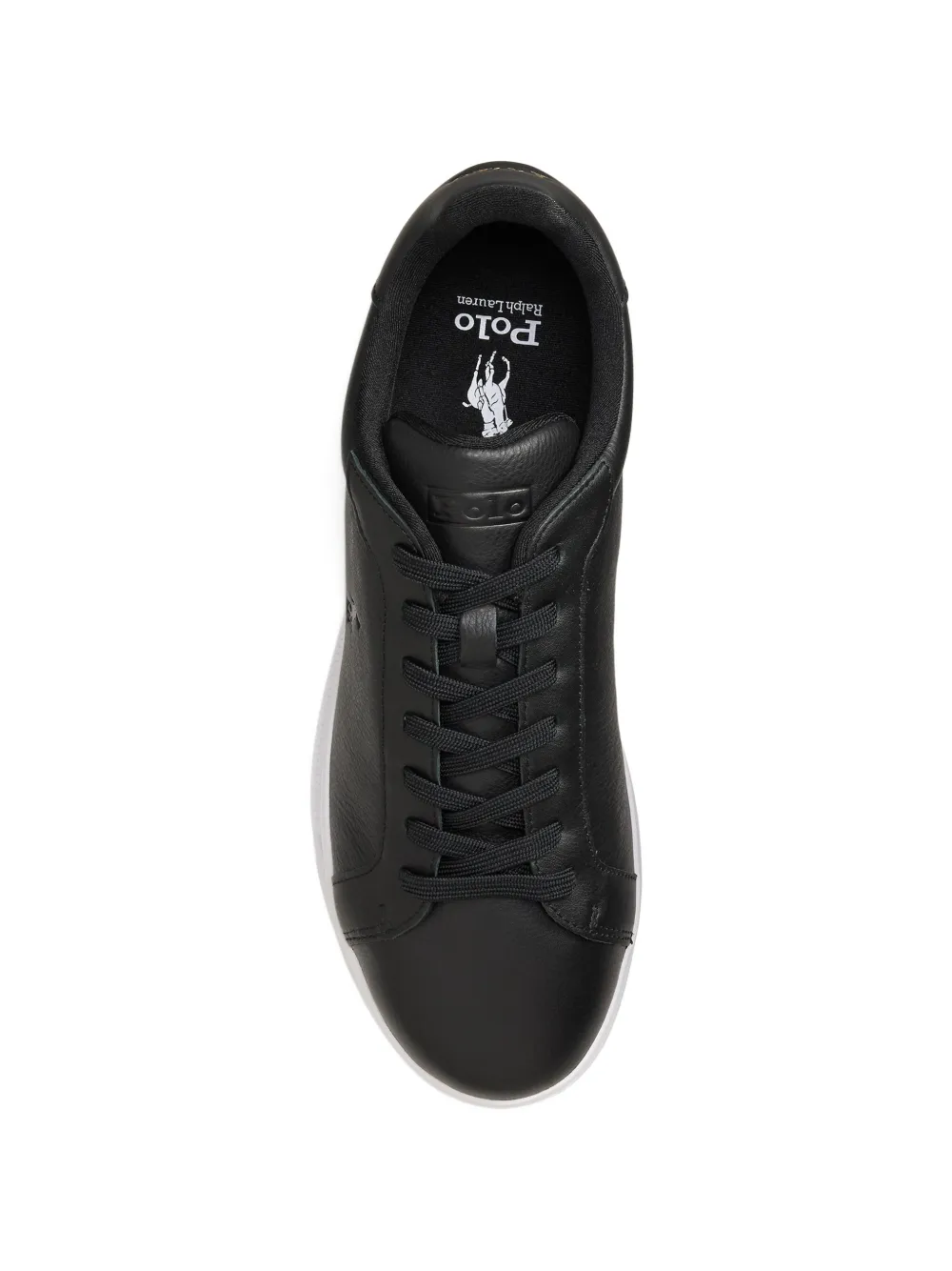 Polo Ralph Lauren Sneakers met logoprint Zwart