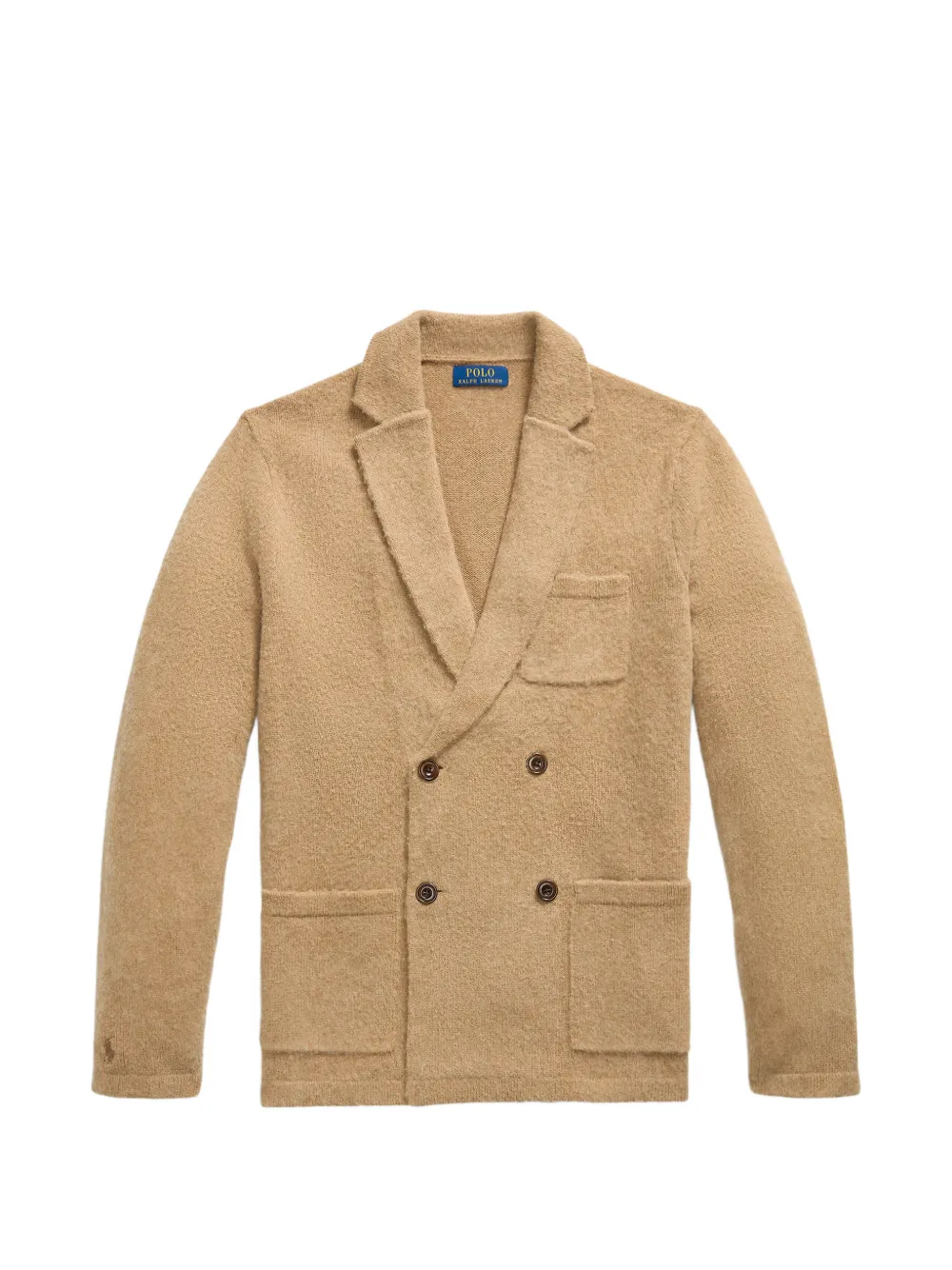 Polo Ralph Lauren wool-cashmere blazer cardigan - Marrone