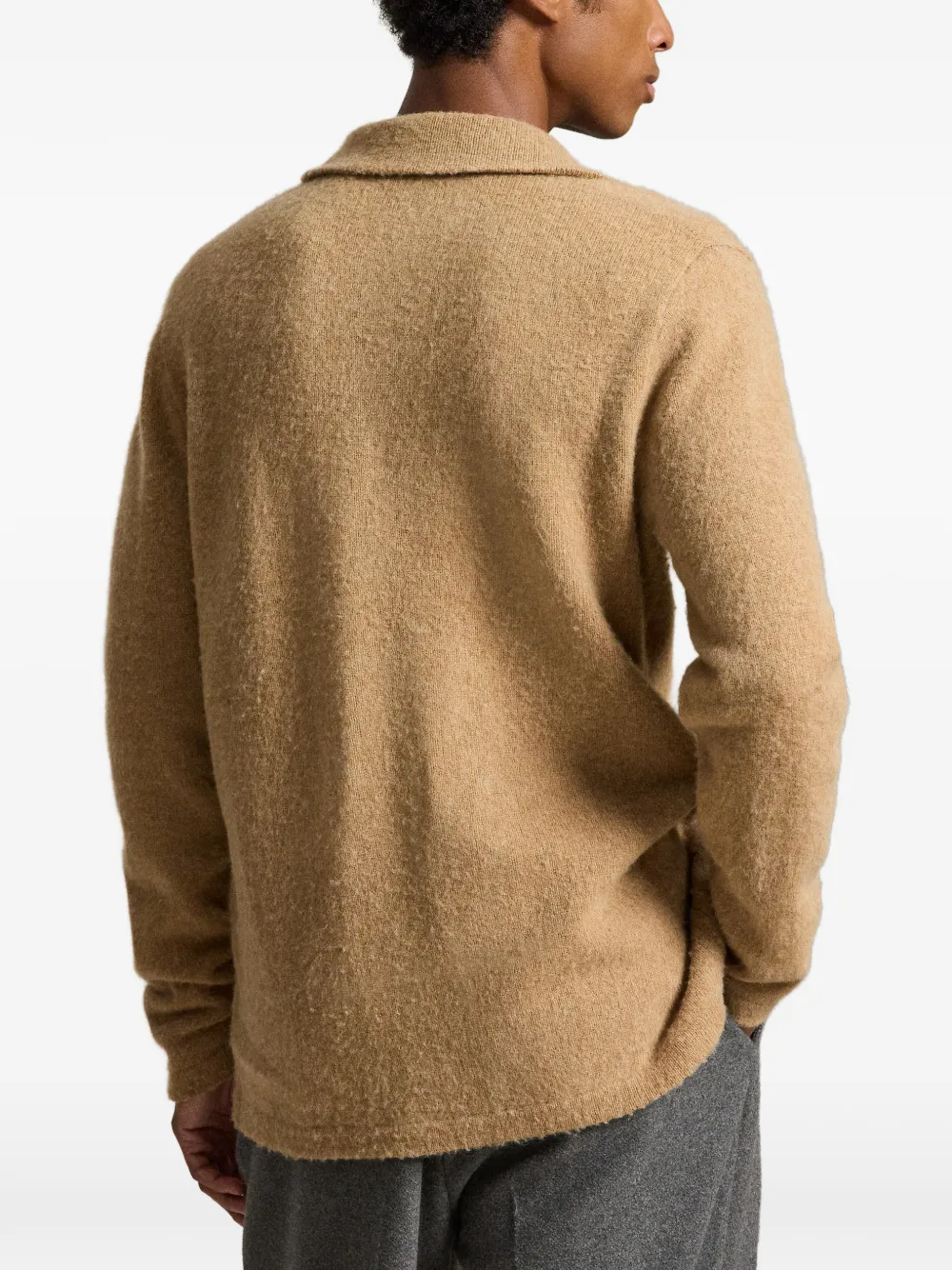 Polo Ralph Lauren Blazervest van wol-kasjmier Bruin