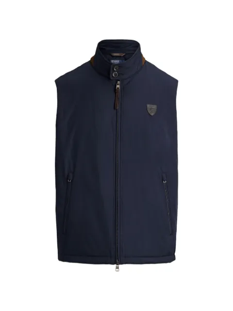 Polo Ralph Lauren shield-patch gilet