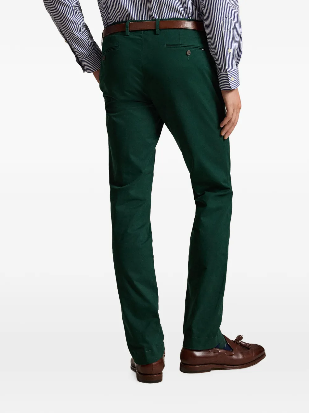Polo Ralph Lauren Greenwich Slim Fit stretch chino Groen