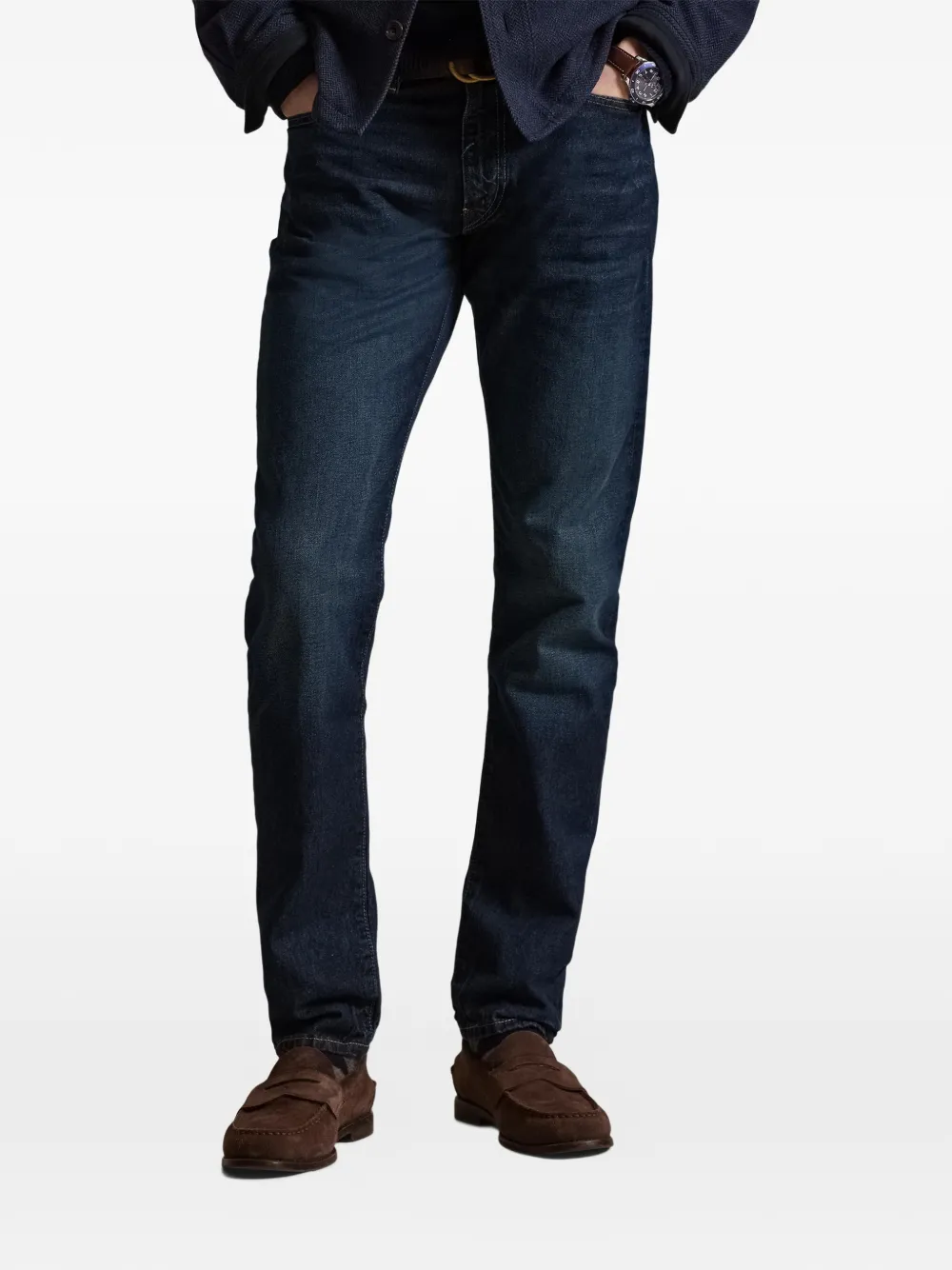 Polo Ralph Lauren Sullivan skinny jeans met geborduurd logo Blauw
